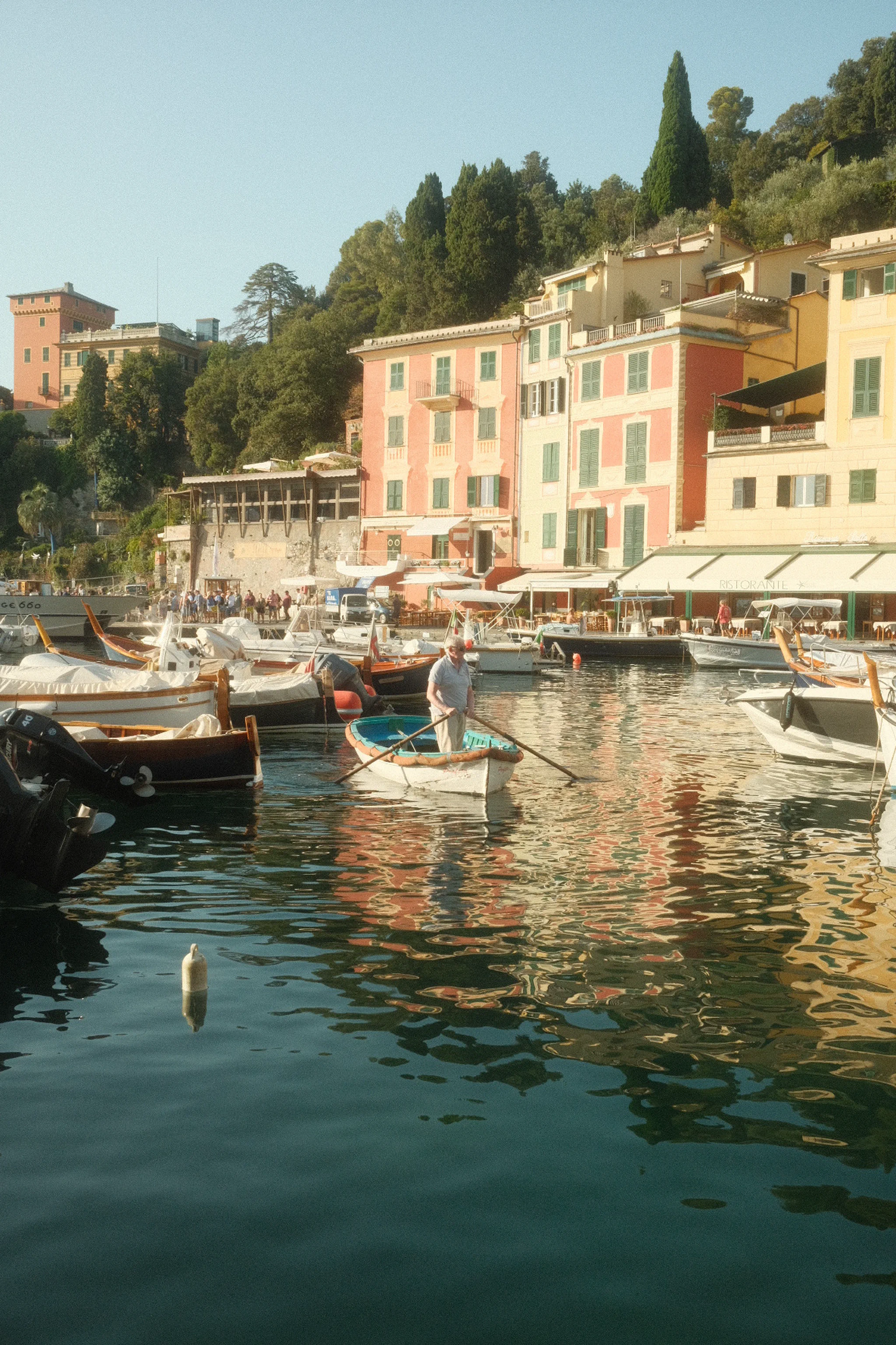 View from Portofino harbor