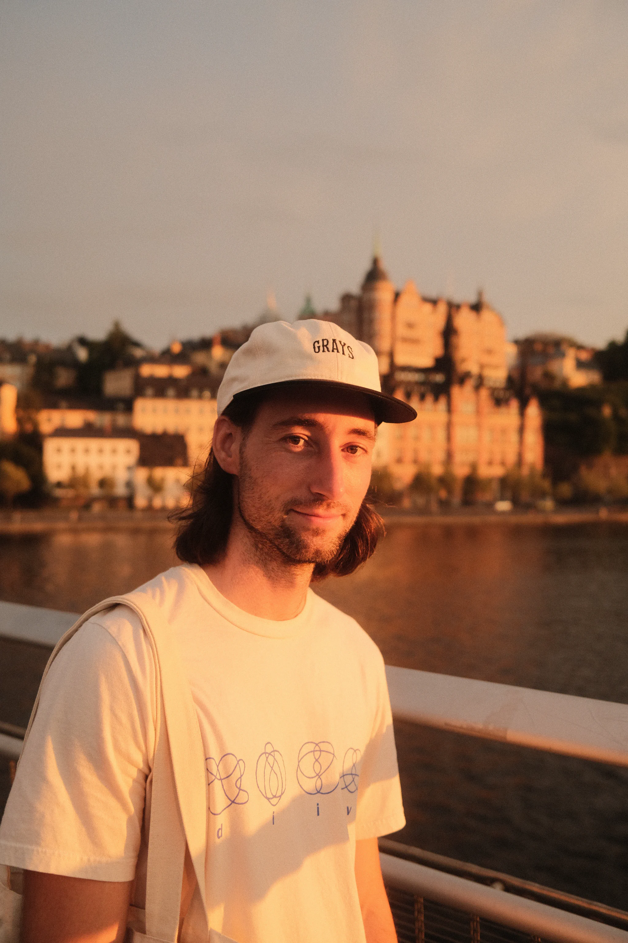 Waterside portrait of Hunter