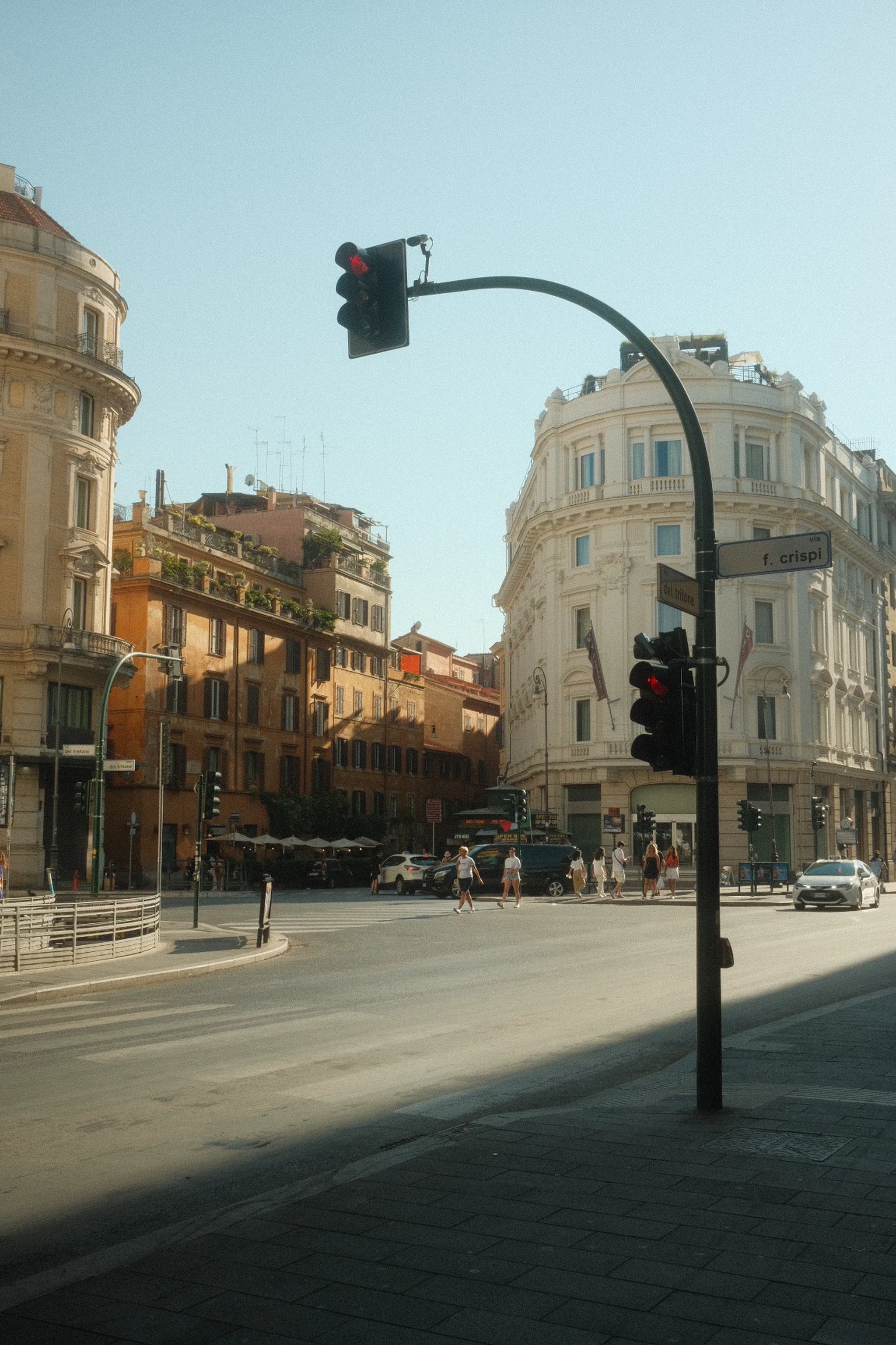 Rome street corner
