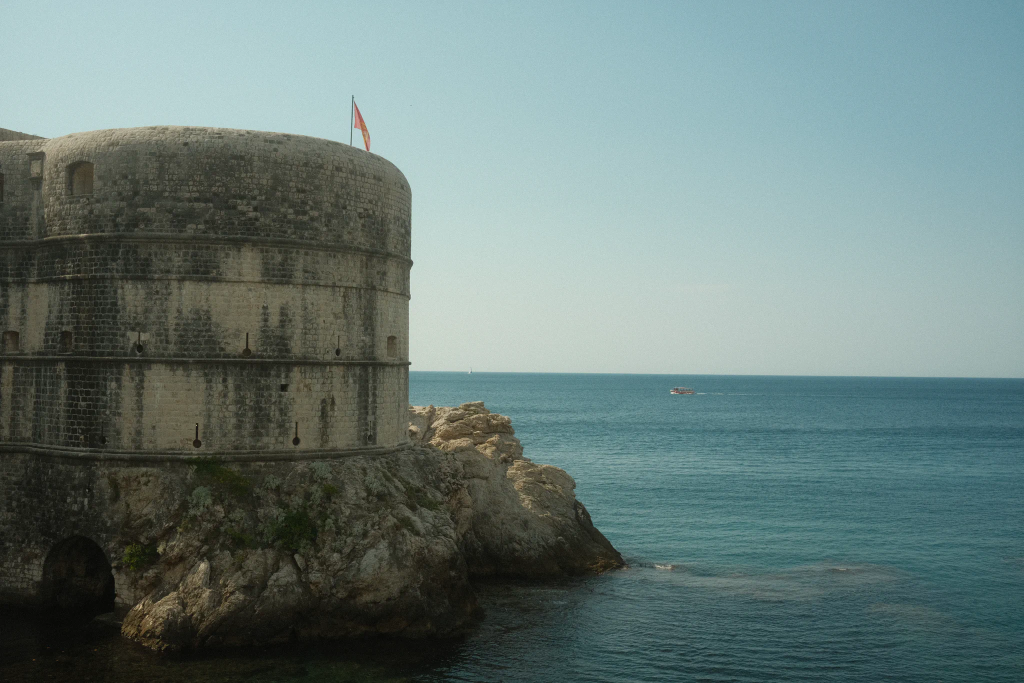 Seaside fortress tower